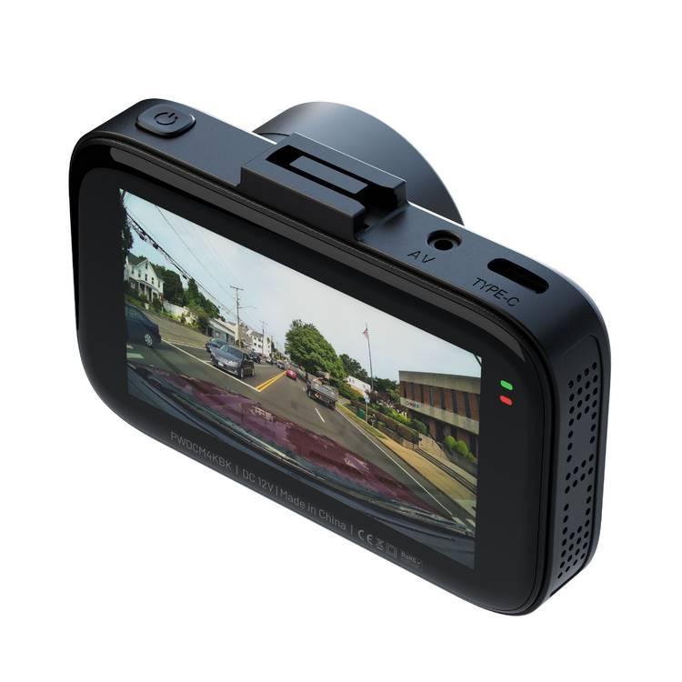 كاميرا Powerology Dash بدقة 4K فائقة مع مستشعرات مدمجة عالية الاستخدام - أسود