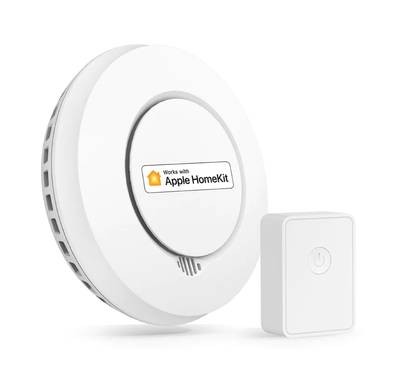 Meross Smart Smoke Alarm Kit with HUB - White