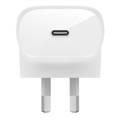Belkin Boost Wall Charger with PPS PD 30W UK - White