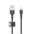 Belkin Boost Charge Pro Flex USB-A Cable with Lightning Connector - Blue