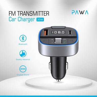 PAWA FM Transmitter Car Charger 30W -...