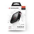 حبر Viva Madrid Vanguard Navax المعدني لغطاء Apple Watch (44 ملم) - أسود