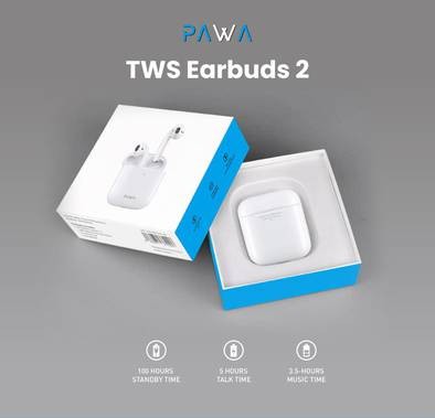 سماعات الأذن PAWA TWS 2 - أبيض