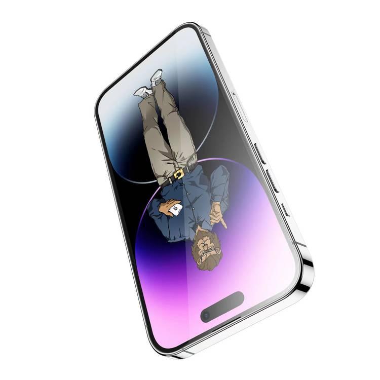 Green Lion 9H Tim Glass Ultra-Slim Full Screen Guard iPhone 14 Pro Max - Clear