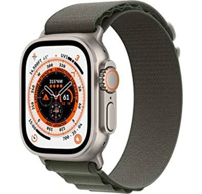 Green Lion Alpine Loop Watch Band Apple Watch 42/44/45/49mm - Green