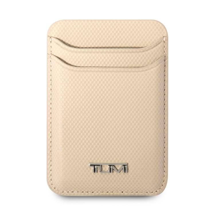 Tumi MagSafe Card Holder with Embossed Balistic Pattern  - Khaki