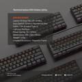 Porodo Gaming Low-Profile TKL Mechanical Keyboard with English & Arabic Layout