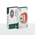 ساعة Green Lion Ultra Smart Watch مع 10 أيام في وضع الاستعداد + حزام إضافي - البرتقالي