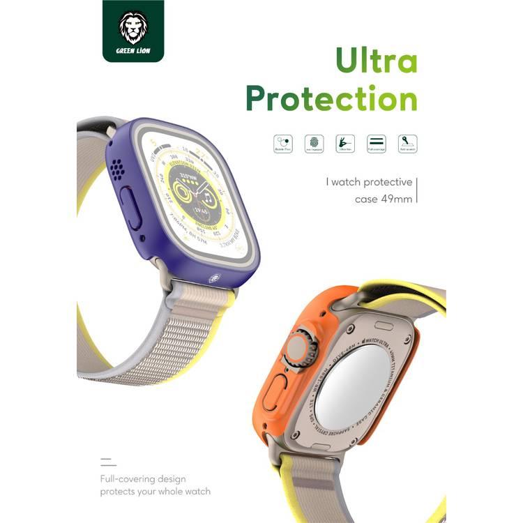 Green Lion Protective Case for Apple Watch Ultra - Purple