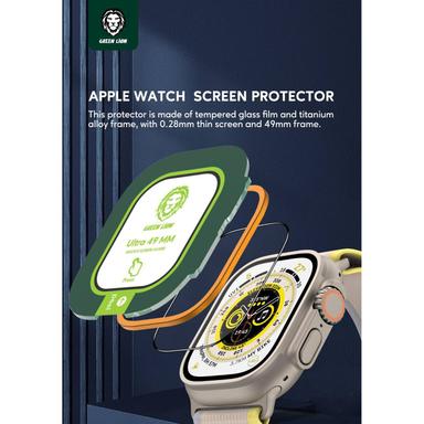 Green iWatch Ultra Screen Protector 4...