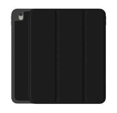 Devia Leather Case with Pencil Slot For iPad Air 4th and 5th Generations 10.9 (2022 & 2020) - Black