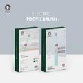 Green Electric Toothbrush with 5 Modes & 4 Brush Heads - Blue