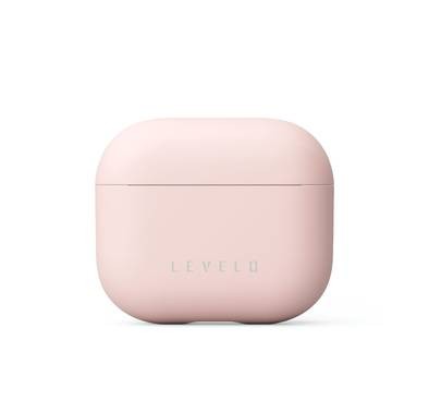 Levelo Gorra Hybrid Silicone AirPods 3 Case  - Pink
