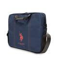 U.S. Polo Assn Computer 15" Bag for Office, Travel & School - Blue