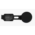 Porodo 3 in 1 MagSafe Car Mount and Watch & Earbuds Charging QC3.0 with Car Charger Included - Black