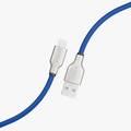 Levelo USB-A To Lightning MFi 1.1m Cable - Blue
