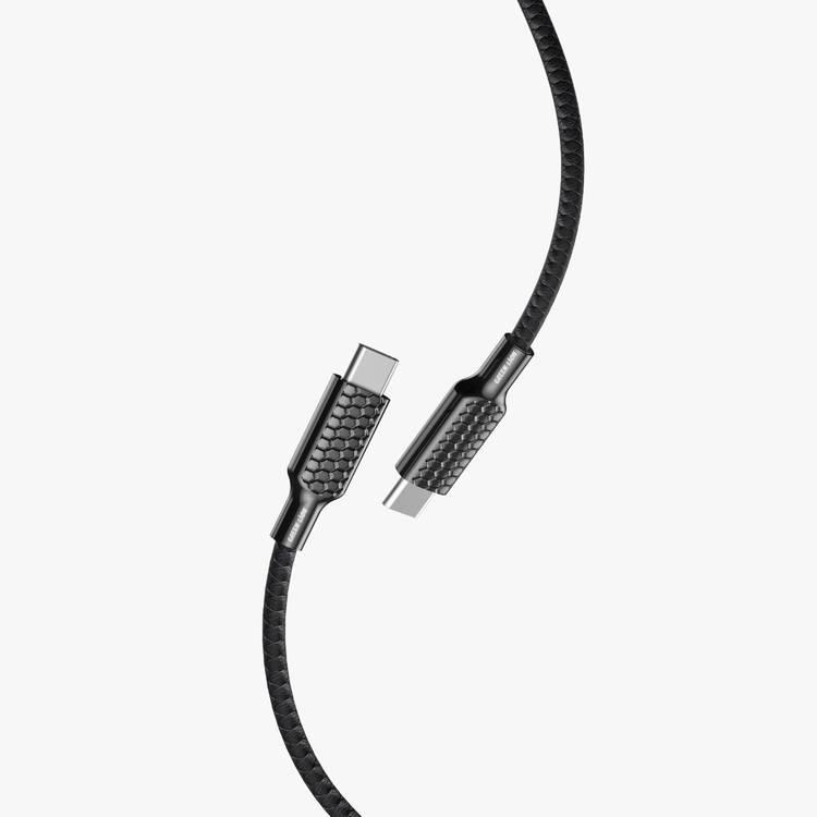 Green Lion Casablanca Type-C To Type-C Cable - Black