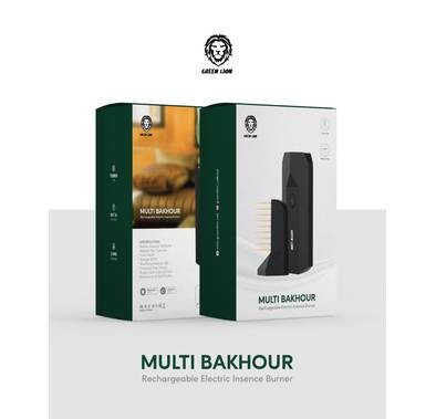 Green Lion Multi-Functional Bakhour - Black