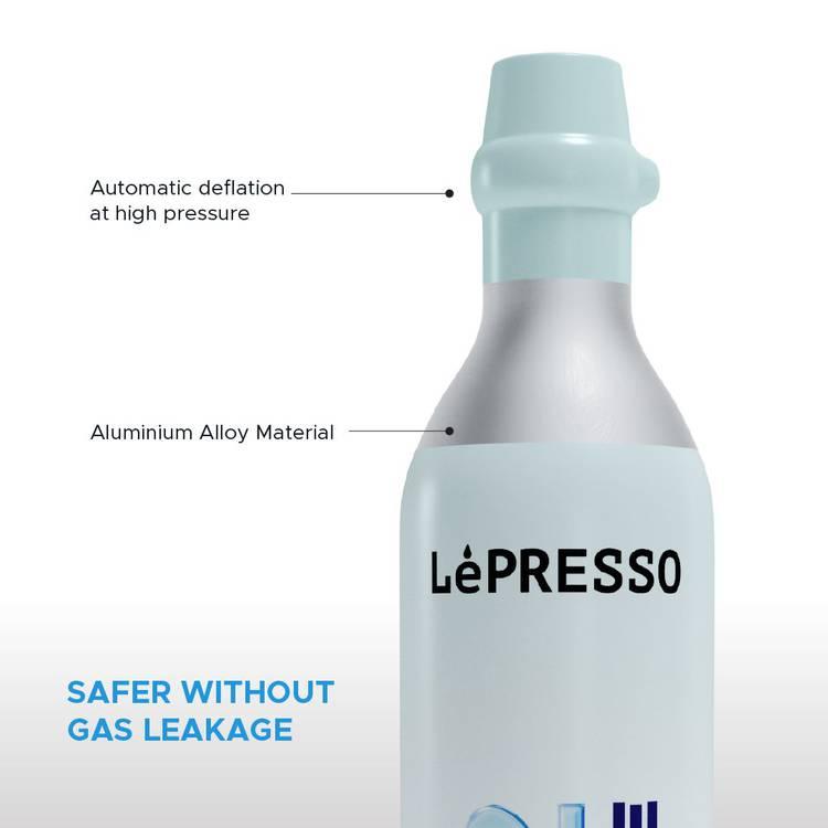 كبسولات LePresso CO2 - فضة