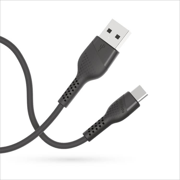 Porodo Blue USB-A to USB-C Cable - 1.2m/4ft