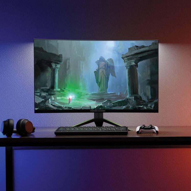 Porodo Gaming Wide-Curved Monitor 32"