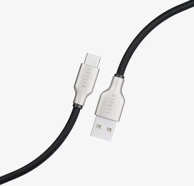 Levelo USB-C To Lightning MFi 1.1M Cable - Black