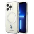 U.S. Polo MagSafe Hard Case iPhone 14 Pro - Transparent