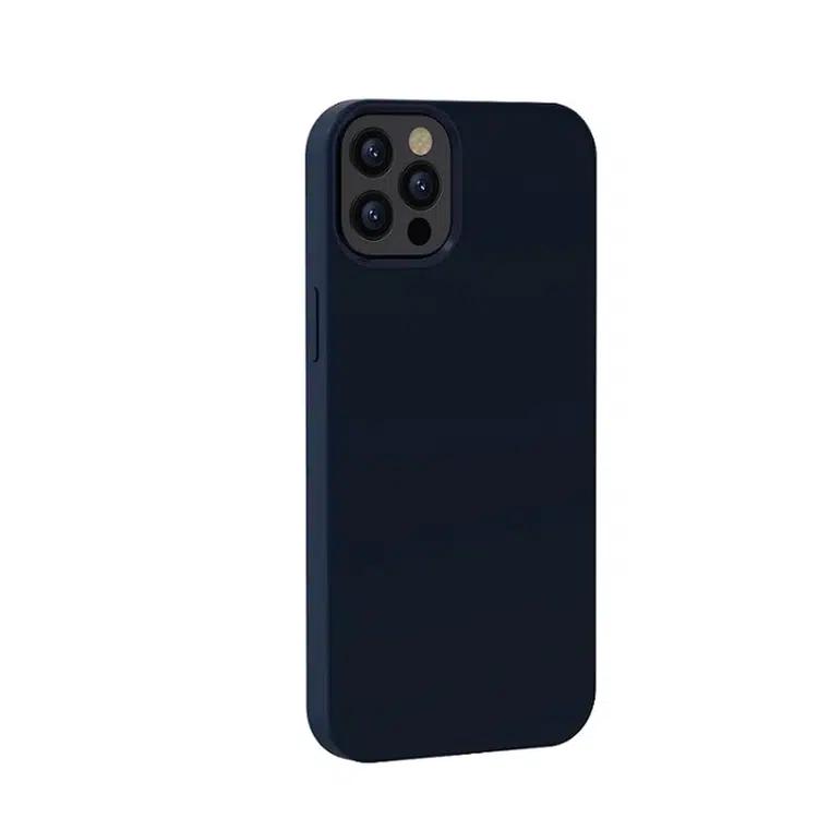 Devia Nature Series Silicone Case For iPhone 13 - Navy Blue