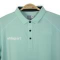uhlsport Polo Shirt, Smart breathe® CLASSIC, For training & Golf & all kinds of sports, Short Sleeve, Sweats and dries very quicky, Regular Fit - Green - M