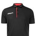 قميص بولو uhlsport ، Smart breathe® CLASSIC ، للتدريب والجولف وجميع أنواع الرياضة ، أكمام قصيرة ، تعرق وتجف بسرعة كبيرة ، مقاس عادي -  أسود/أحمر - 3XL