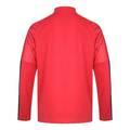 uhlsport Zip Top Sweatshirt, Smart breathe® FIT, For goalkeeper & training & match, Stand round Neck, Extremely breathable microfiber light & comfortable wear - Red / Black - XL