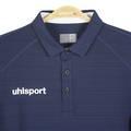 قميص بولو uhlsport ، Smart breathe® CLASSIC ، للتدريب والجولف وجميع أنواع الرياضة ، أكمام قصيرة ، تعرق وتجف بسرعة كبيرة ، مقاس عادي - القوات البحرية - XL