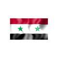 Syria Flag, Indoor and out door use, Vivid Color & UV Fade Resistant, Light weight, Show support at sporting events and other celebrations, Size 96X64cm