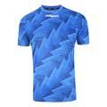 UHLSport Football Jersey T-Shirt, Smart Breathe® LITE, For match & training team set, Round neck, Material is mesh & cool, Short sleeves, Regular fit - Blue - M