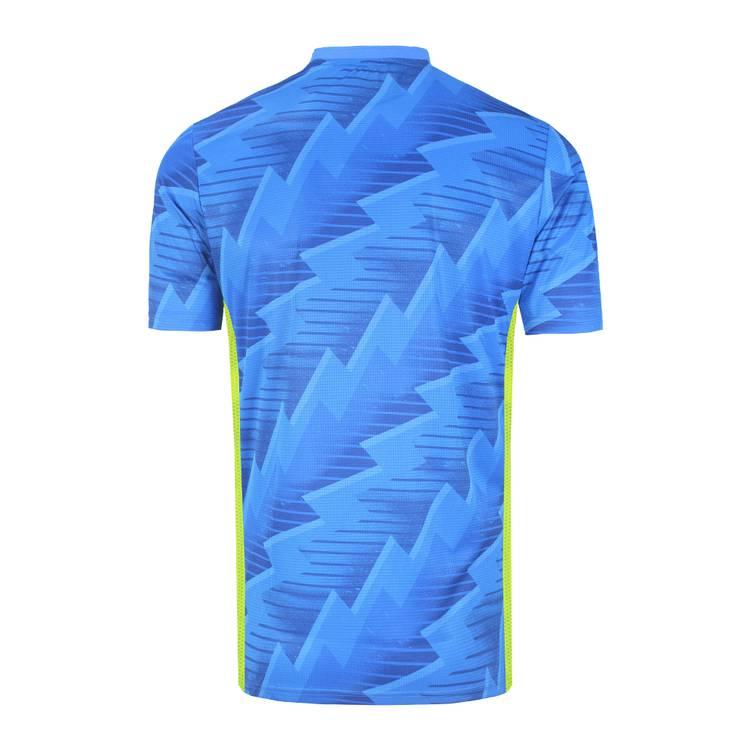 uhlsport Football Jersey Set, Smart Breathe® LITE, For match & training team set, Round neck, Material is mesh & cool, Short sleeves, Regular fit - Blue - XL