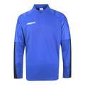 uhlsport Zip Top Sweatshirt, Smart breathe® FIT, For goalkeeper & training & match, Stand round Neck, Extremely breathable microfiber light & comfortable wear - Royal - M