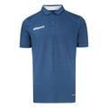 uhlsport Polo Shirt, Smart breathe® CLASSIC, For training & Golf & all kinds of sports, Short Sleeve, Sweats and dries very quicky, Regular Fit - Royal - 2XL