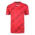 uhlsport Football Jersey Set, Smart Breathe® LITE, For match & training team set, Round neck, Material is mesh & cool, Short sleeves, Regular fit - Red - 3XL