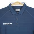 uhlsport Polo Shirt, Smart breathe® CLASSIC, For training & Golf & all kinds of sports, Short Sleeve, Sweats and dries very quicky, Regular Fit - Royal - XL