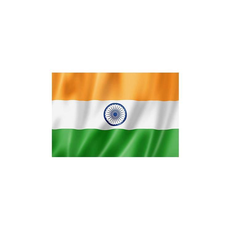 AFC 2019 INDIA FLAG, Cricket Fan's Banner, indoor & out Door Use, Vivid color & UV Fade Resistant, Light Weight, Size: 96X64cm
