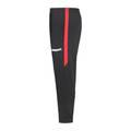 uhlsport Men's Pants, Light & comfortable for training, Two side zip pockets, Super receptive material for perfect connection, Suitable for indoors & outdoors -  Black/Red - L
