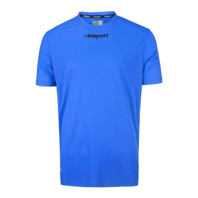 uhlsport Training T-Shirt, Smart Breathe® LITE, For training & all kind of sports, Crew Neck, Material is mesh & cool, Short sleeves, Regular fit - Sky Blue - 2XL