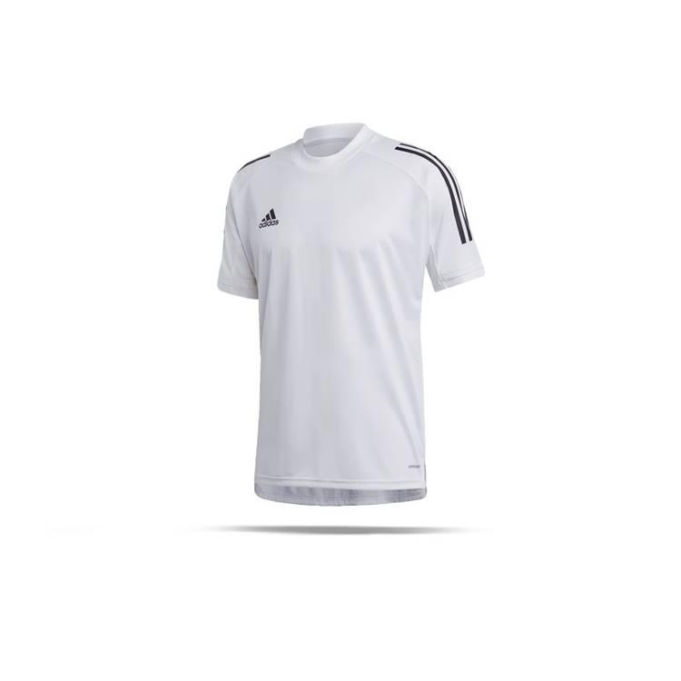 Adidas Condivo 20 Training Short Sleeve T-shirt White Regular Man EA2513 - S