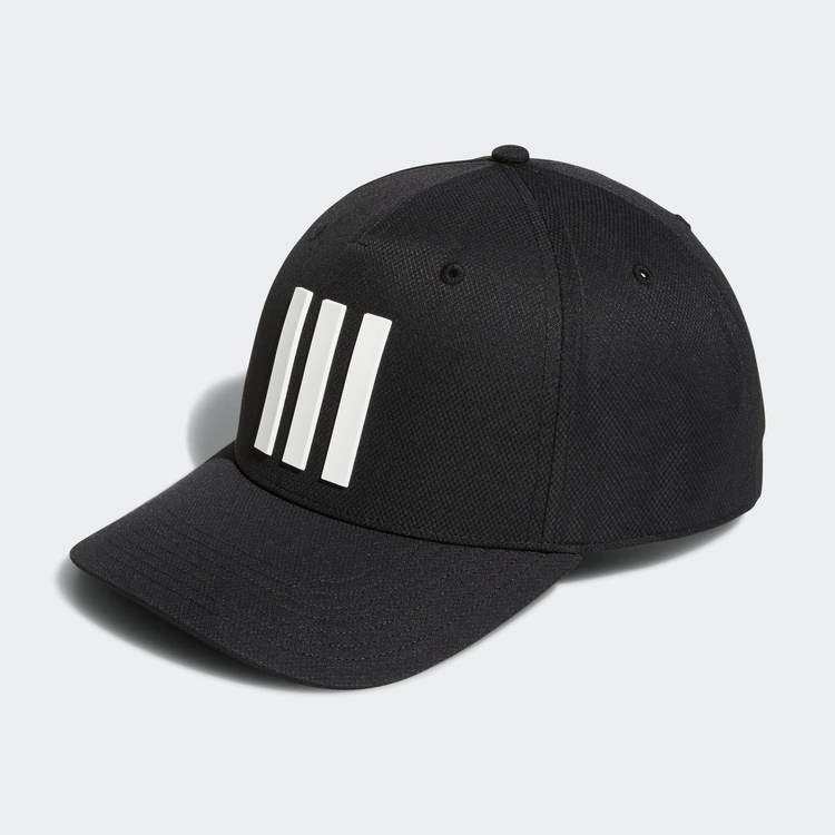 قبعة تور 3 سترايبس من أديداس - أسود