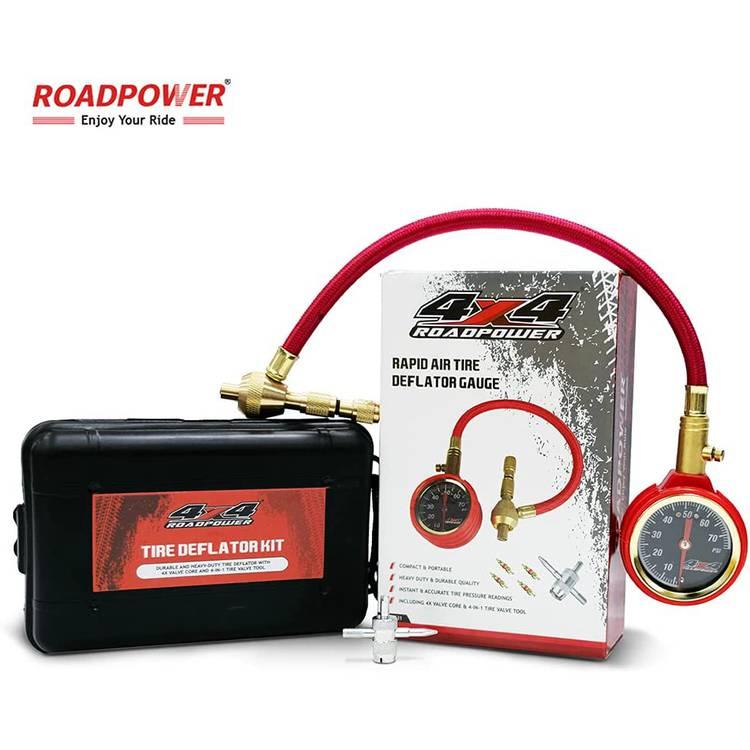 RoadPOWER Heavy Duty Rapid Tire Deflator Air Down Offroad Kit with