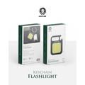 Green Lion Keychain Flashlight 300LM 500mAh - Black