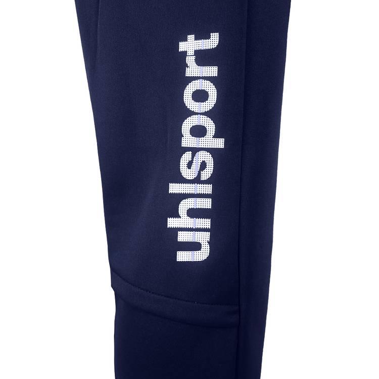 uhlsport Men's Pants, Light & comfortable for training, With two side zip pockets, Super receptive material for perfect connection, For indoors & outdoors use  - Navy - XL