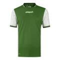 uhlsport Football Jersey, Smart Breathe® LITE, For training & match team set, Round neck, Material is mesh & cool, Short sleeves, Design on Side & Sleeve - Olive - XL