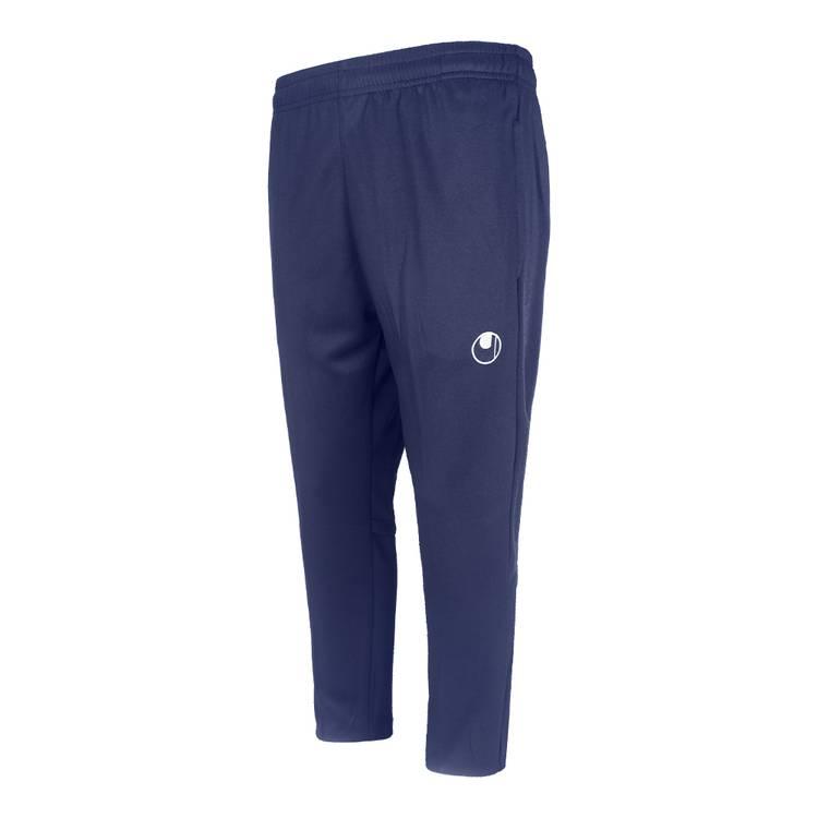 uhlsport Men's Pants, Light & comfortable for training, With two side zip pockets, Super receptive material for perfect connection, For indoors & outdoors use  - Navy - 3X