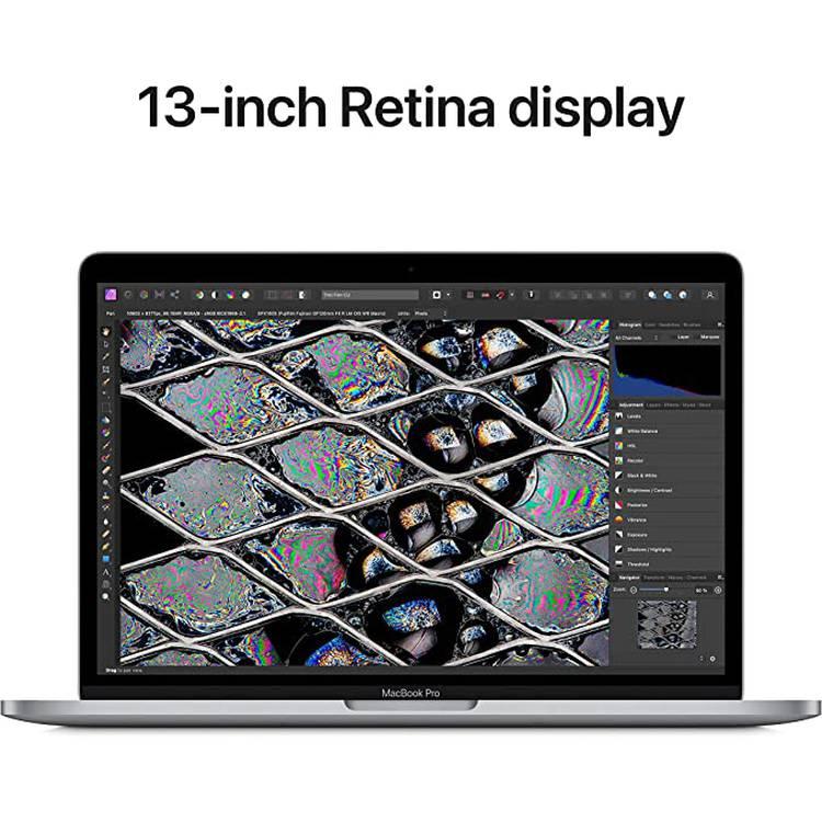 Apple 2022 MacBook Pro laptop with M2 chip: 13-inch Retina display, 8GB RAM - Space Gray - Arabic/English - 256GB